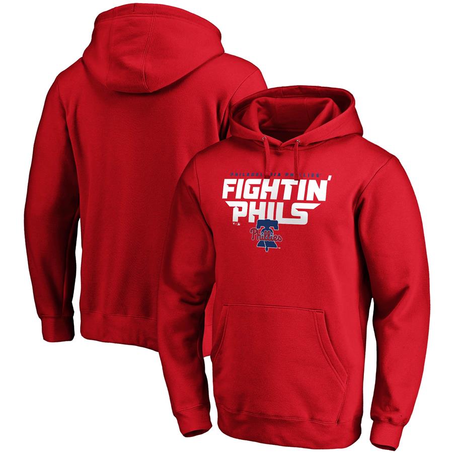 Philadelphia Phillies Fanatics Branded Hometown Fightin' Phils Pullover Hoodie - Red