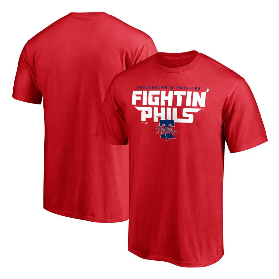 Philadelphia Phillies Fanatics Branded Hometown Fightin' Phils T-Shirt - Red