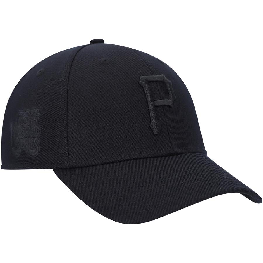 Pittsburgh Pirates '47 1979 World Series Side Patch Sure Shot MVP Snapback Hat - Black