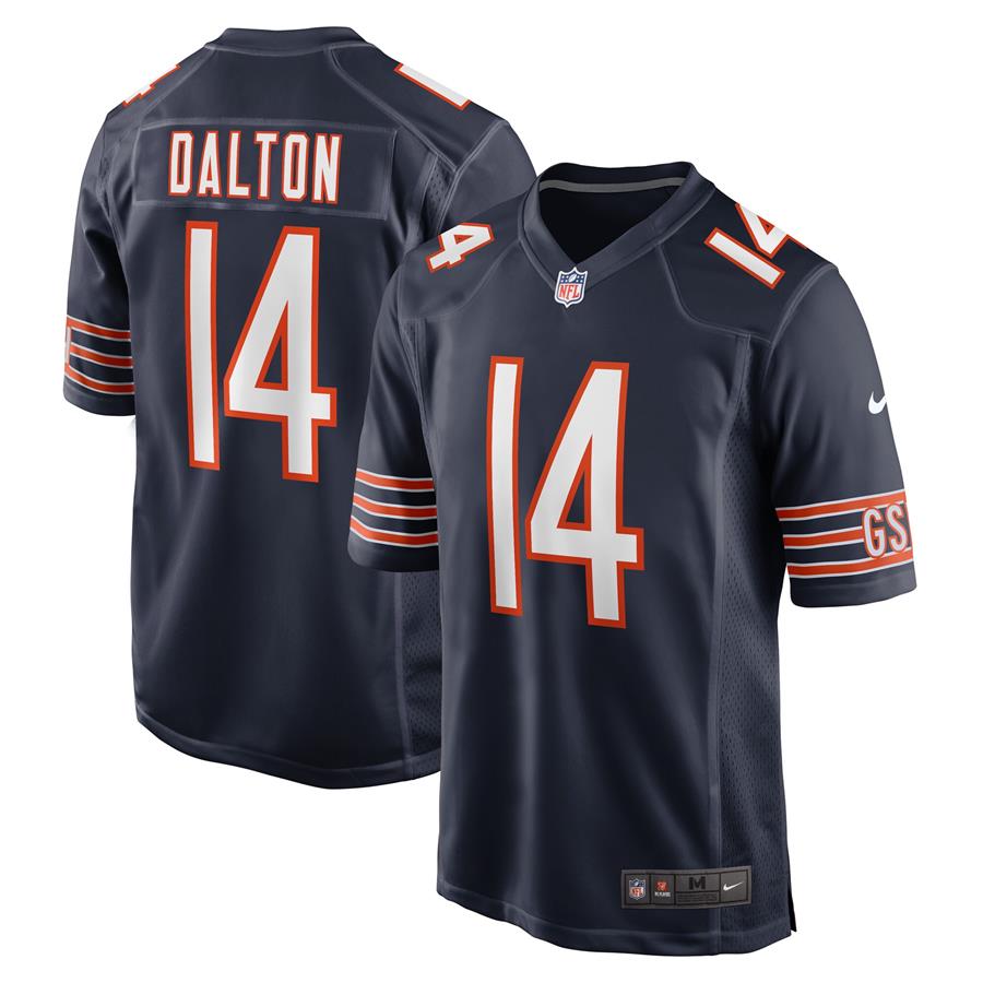 Andy Dalton Chicago Bears Nike Game Player Jersey - Navy