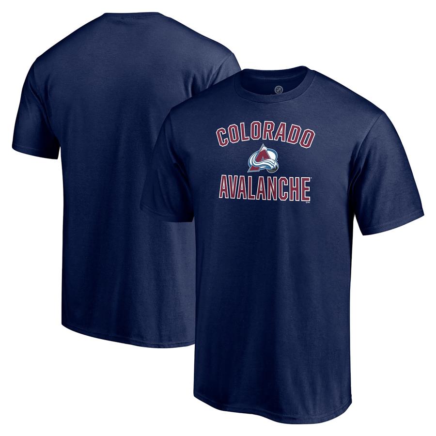 Colorado Avalanche Fanatics Branded Victory Arch Team T-Shirt - Navy