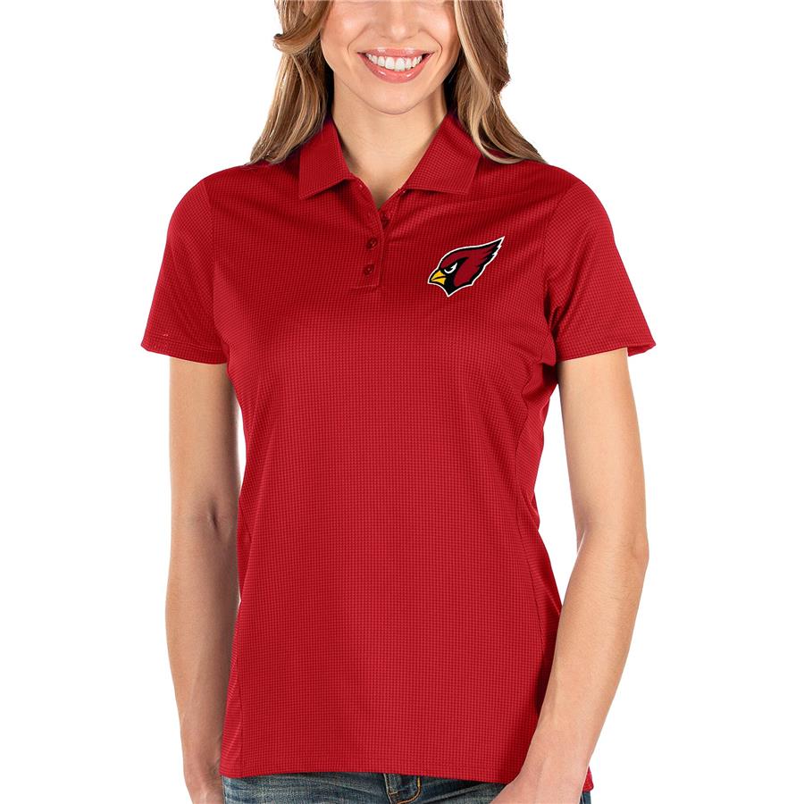Arizona Cardinals Antigua Women's Balance Polo - Cardinal