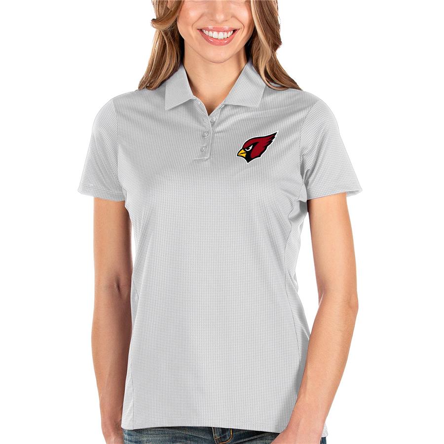 Arizona Cardinals Antigua Women's Balance Polo - White