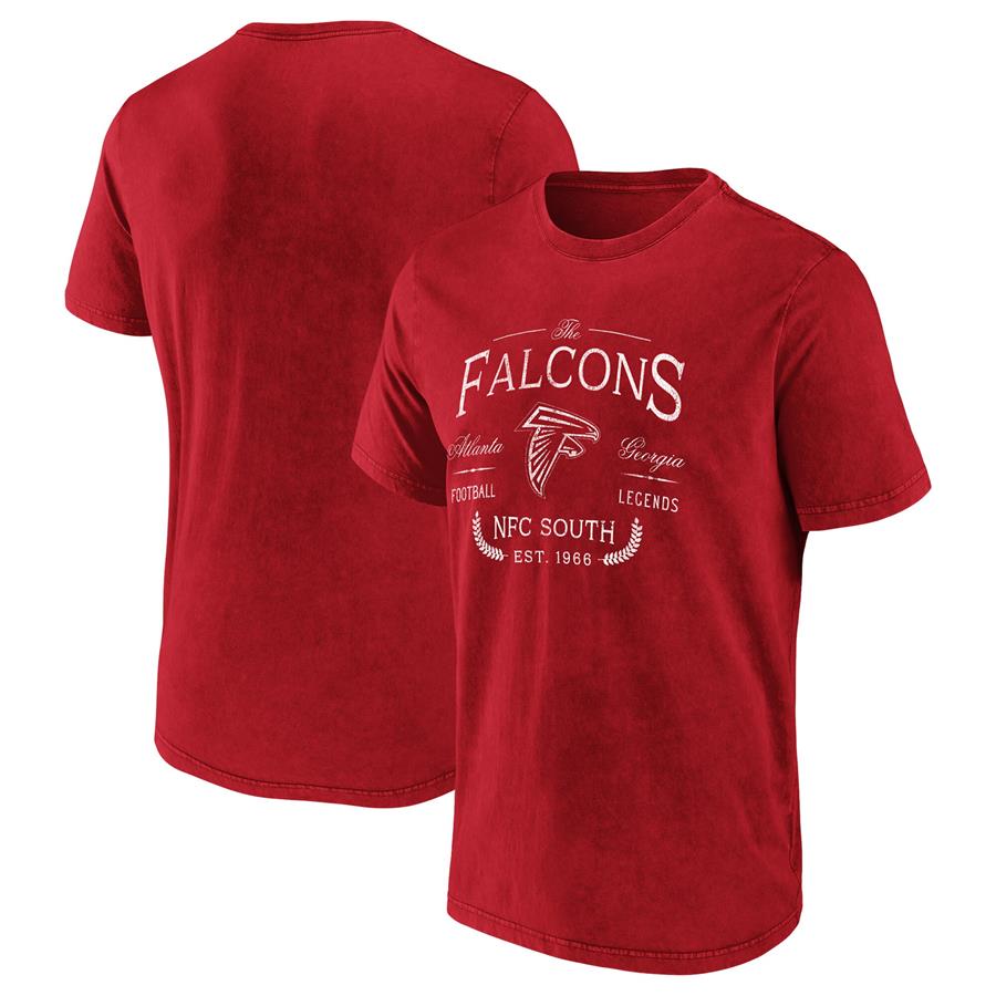 Atlanta Falcons NFL x Darius Rucker Collection by Fanatics T-Shirt - Red