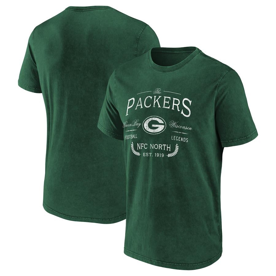 Green Bay Packers NFL x Darius Rucker Collection by Fanatics T-Shirt - Green