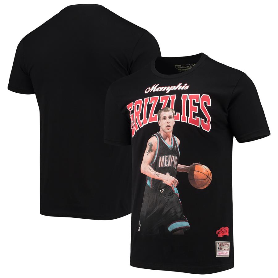 Jason Williams Memphis Grizzlies Mitchell & Ness Hardwood Classics Courtside Player T-Shirt - Black