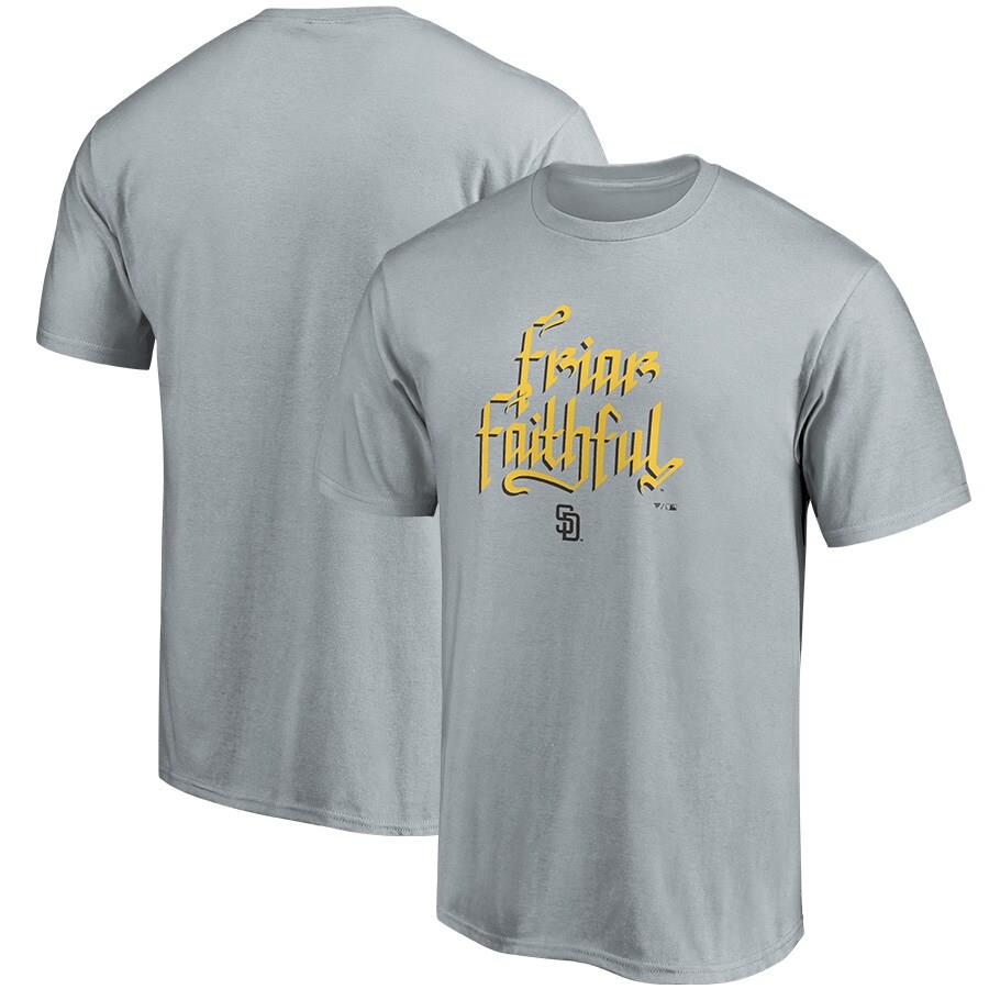 San Diego Padres Local T-Shirt - Heathered Gray