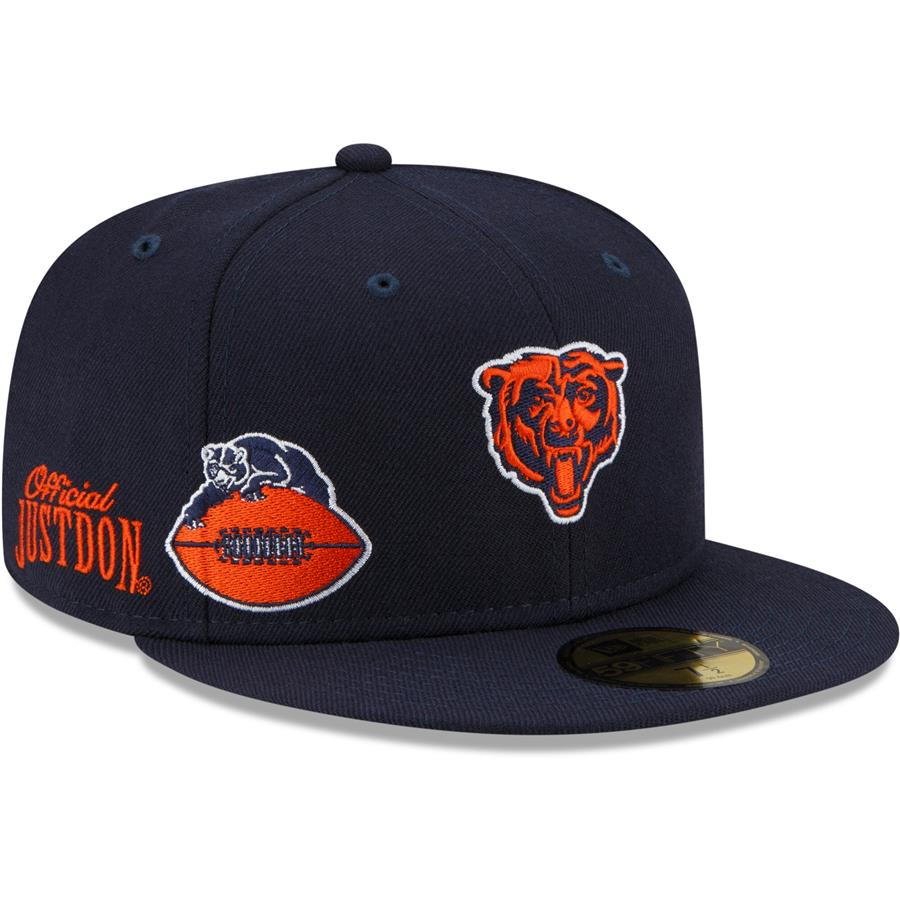 Chicago Bears New Era Just Don 59FIFTY Fitted Hat - Navy
