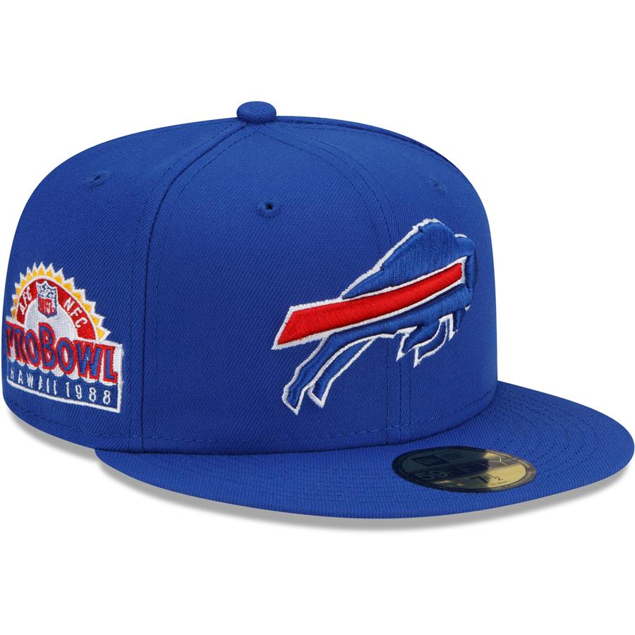 Buffalo Bills New Era Patch Up 1988 Pro Bowl 59FIFTY Fitted Hat - Royal