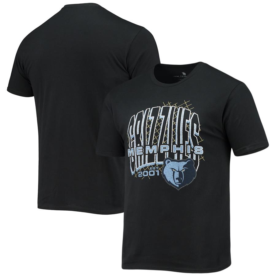 Memphis Grizzlies Junk Food Playground T-Shirt - Black