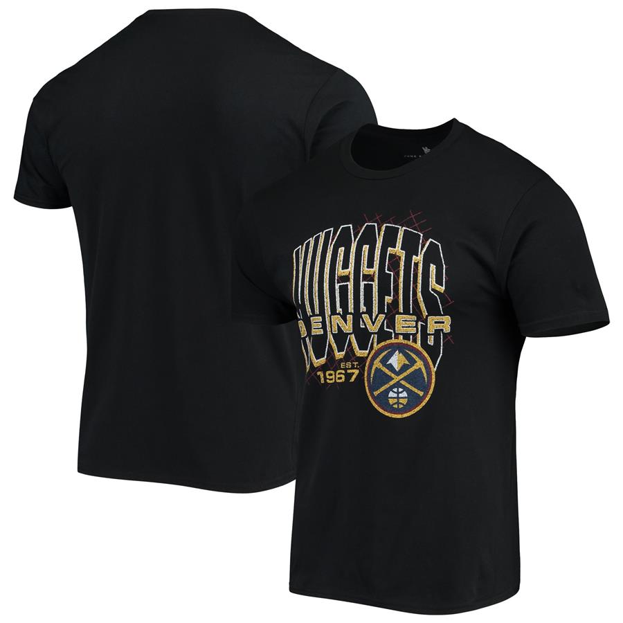 Denver Nuggets Junk Food Playground T-Shirt - Black