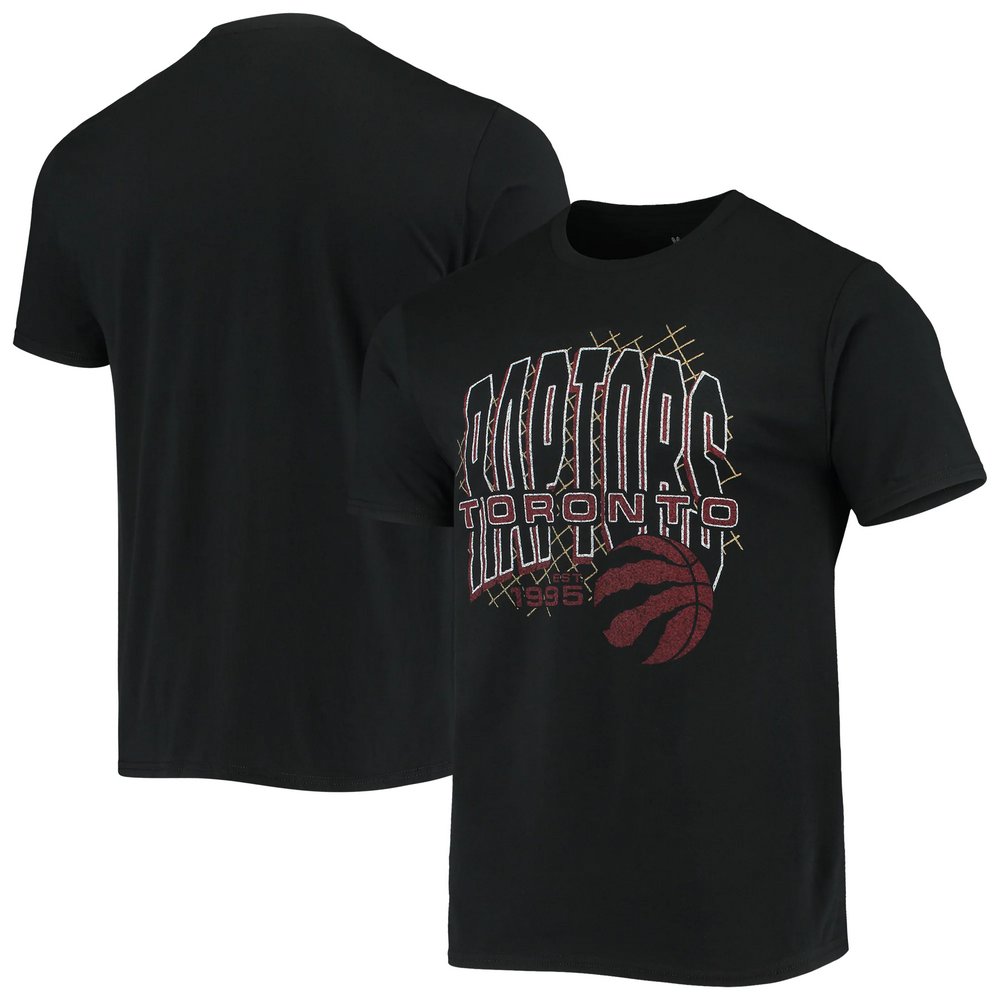 Toronto Raptors Junk Food Playground T-Shirt - Black