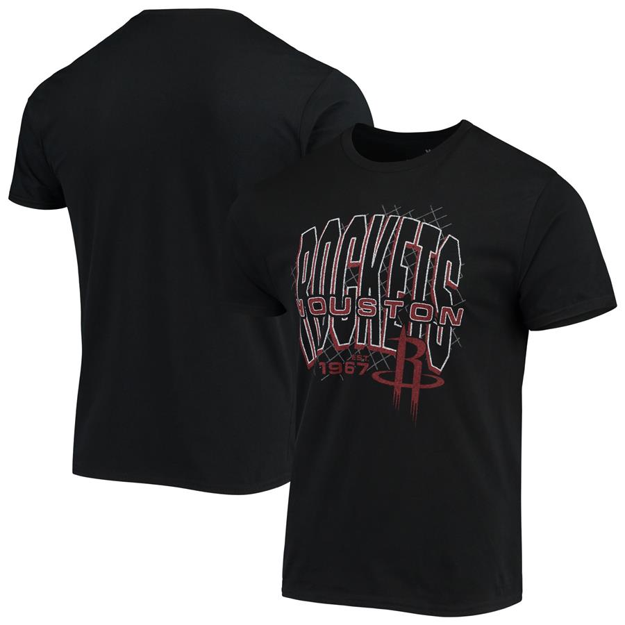 Houston Rockets Junk Food Playground T-Shirt - Black