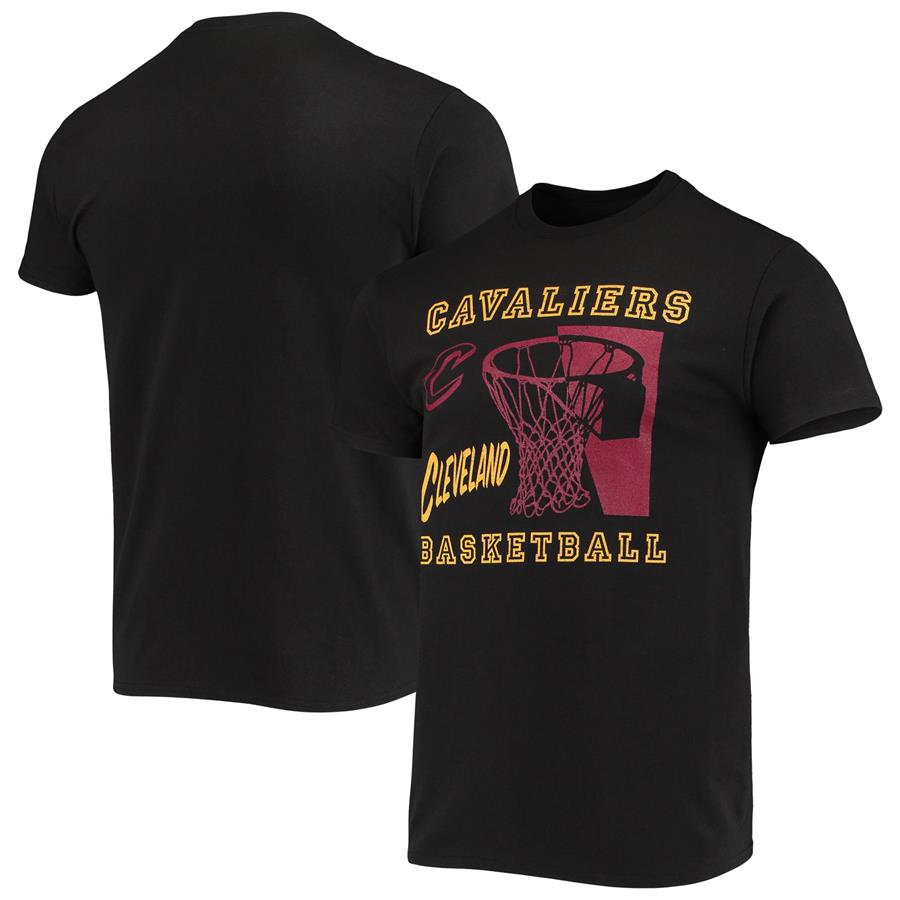 Cleveland Cavaliers Junk Food Slam Dunk T-Shirt - Black