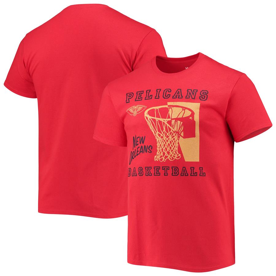 New Orleans Pelicans Junk Food Slam Dunk T-Shirt - Red
