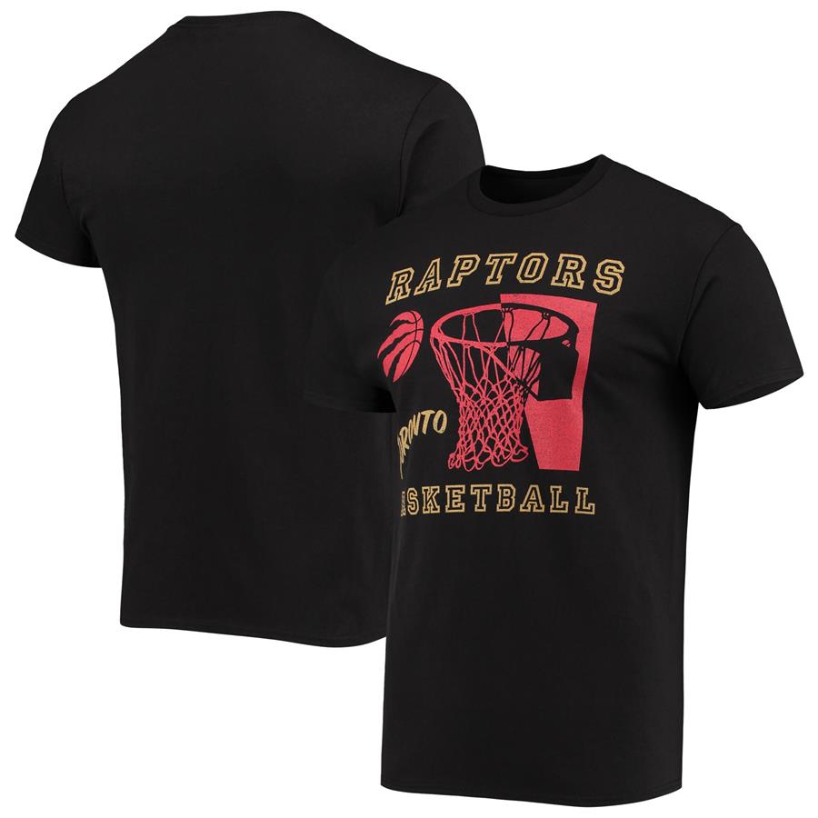 Toronto Raptors Junk Food Slam Dunk T-Shirt - Black