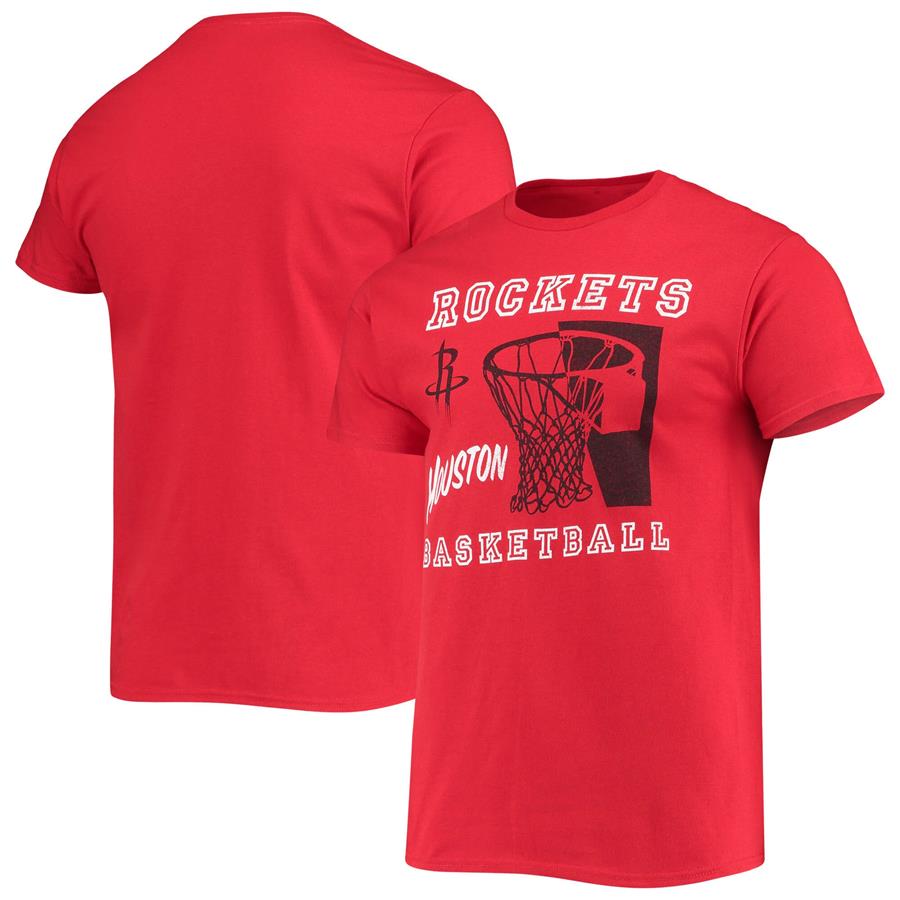 Houston Rockets Junk Food Slam Dunk T-Shirt - Red