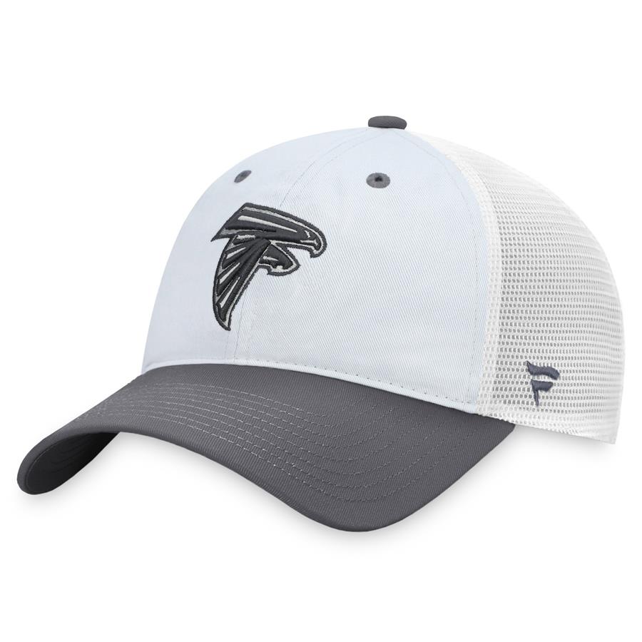 Atlanta Falcons Fanatics Branded Grayout Trucker Snapback Hat - Gray