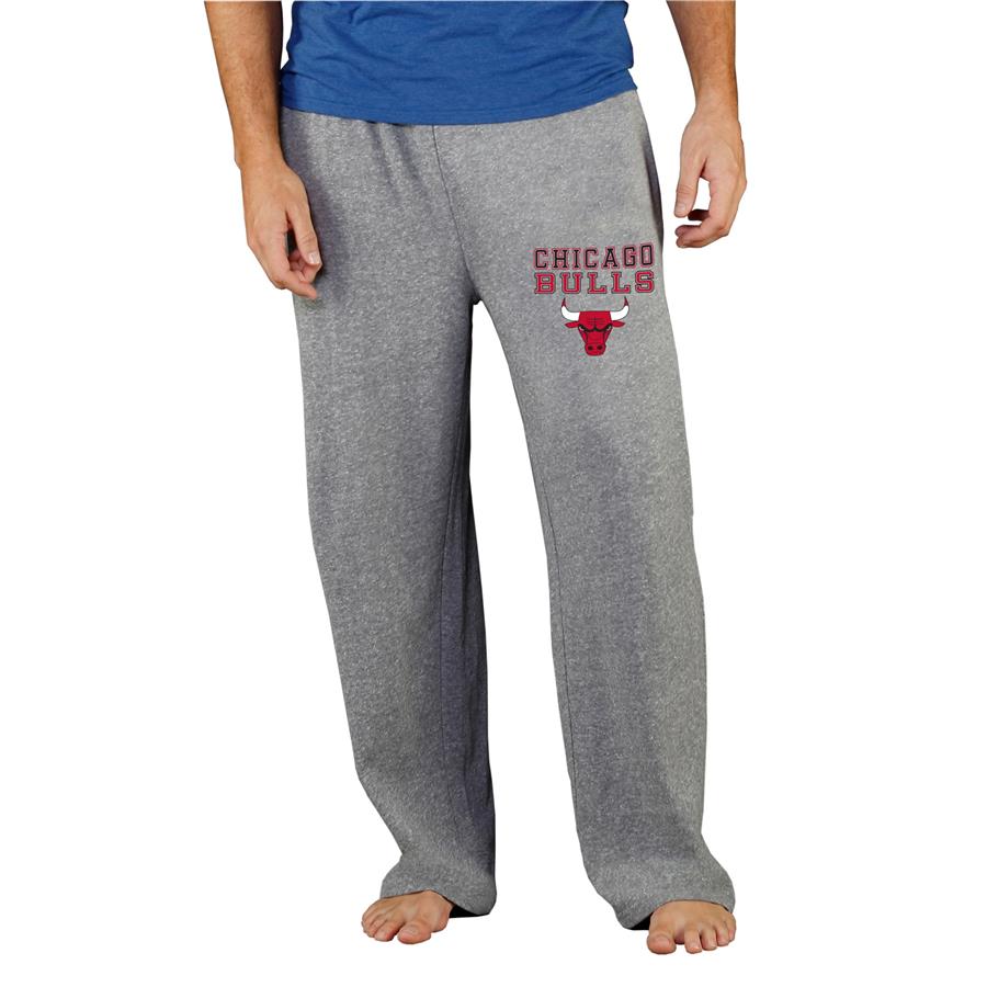 Chicago Bulls Concepts Sport Mainstream Tri-Blend Terry Pants - Gray