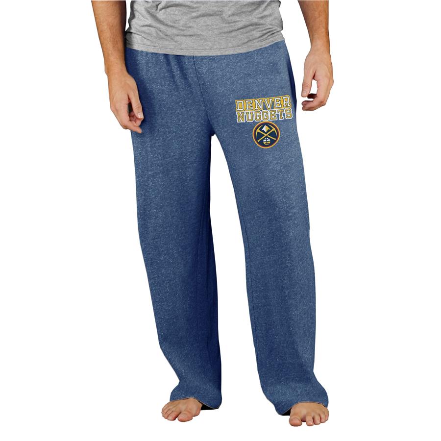 Denver Nuggets Concepts Sport Mainstream Tri-Blend Terry Pants - Navy