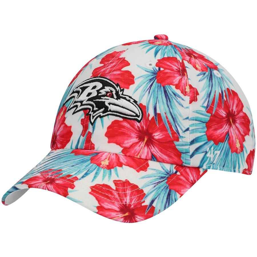 Baltimore Ravens '47 Women's Sharon Clean Up Adjustable Hat - White