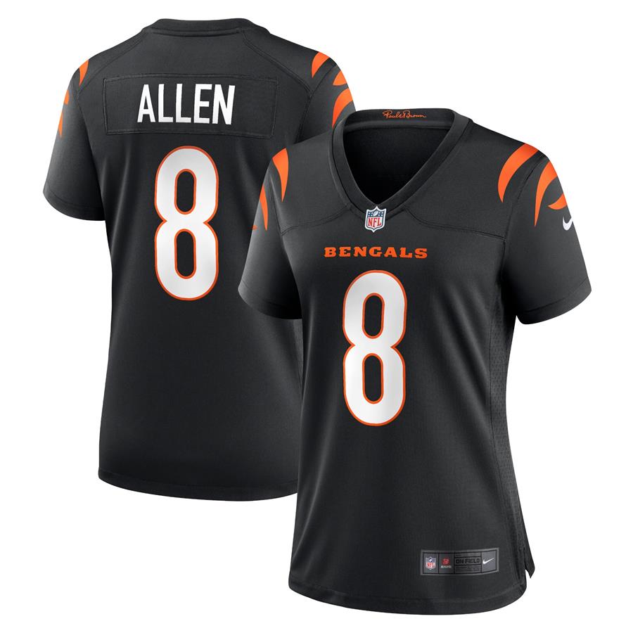 Brandon Allen Cincinnati Bengals Women's Nike Player Game Jersey - Black