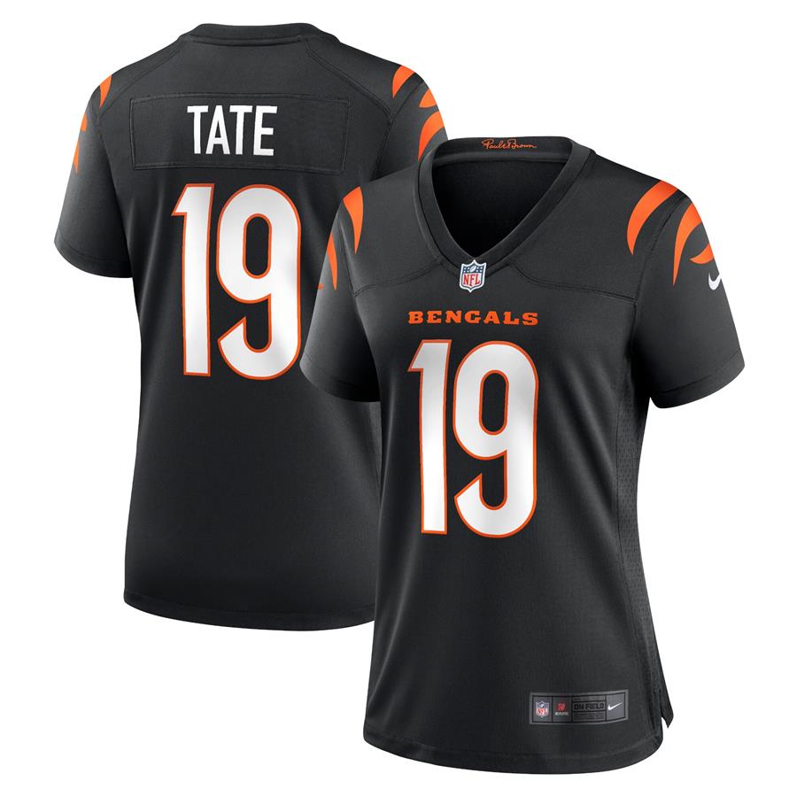 Auden Tate Cincinnati Bengals Women's Nike Game Jersey - Black