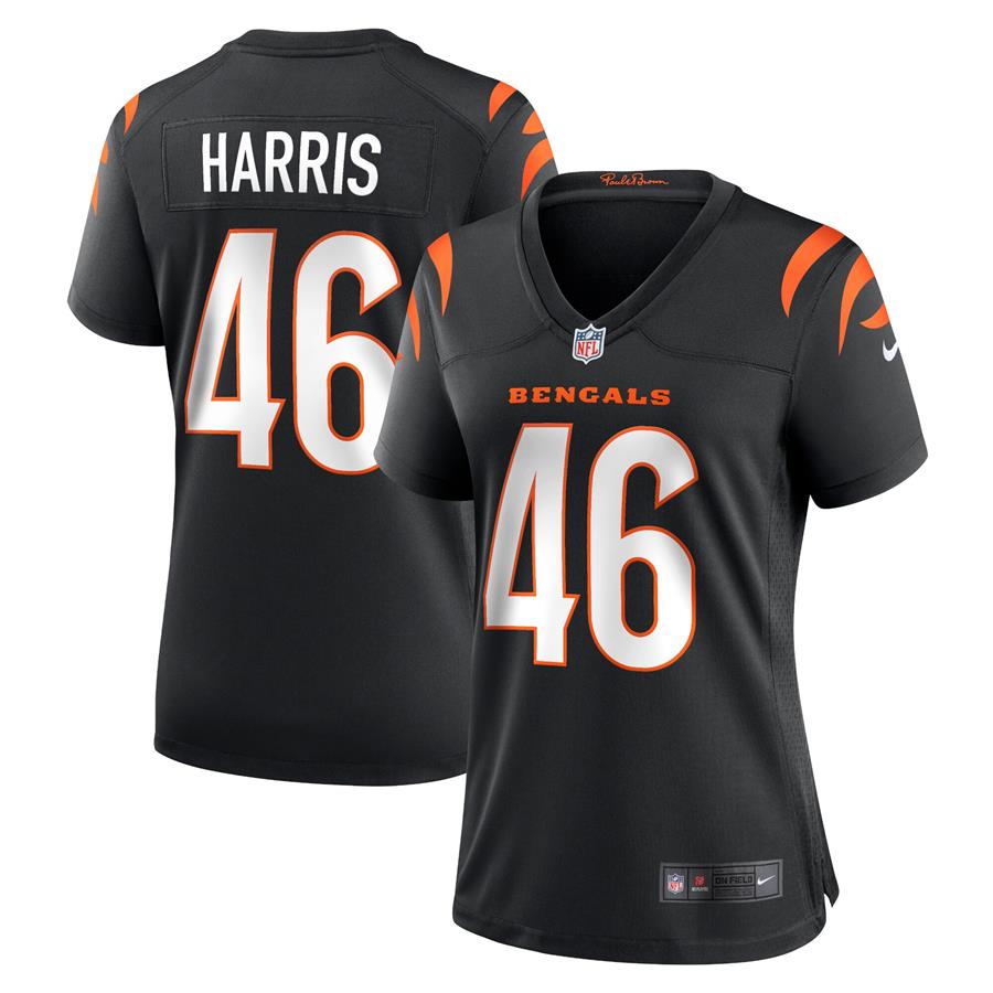 Clark Harris Cincinnati Bengals Women's Nike Game Jersey - Black