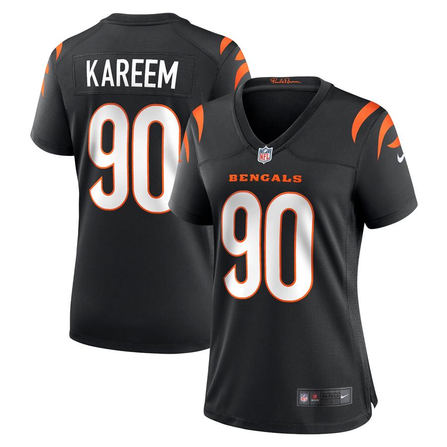Khalid Kareem Cincinnati Bengals Women's Nike Game Jersey - Black