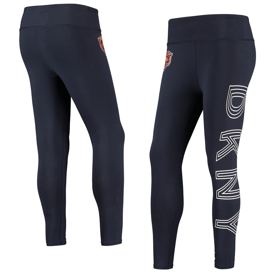 Chicago Bears DKNY Sport Women's Sami High Waisted Leggings - Navy