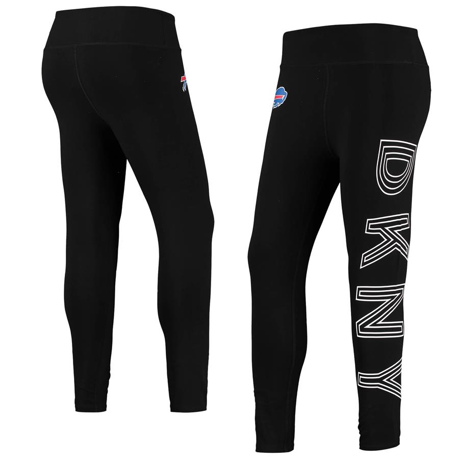 Buffalo Bills DKNY Sport Women's Sami High Waisted Leggings - Black