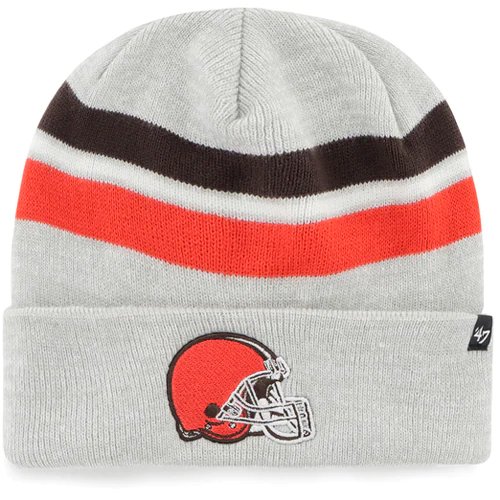 Cleveland Browns '47 Monhegan Cuffed Knit Hat - Gray