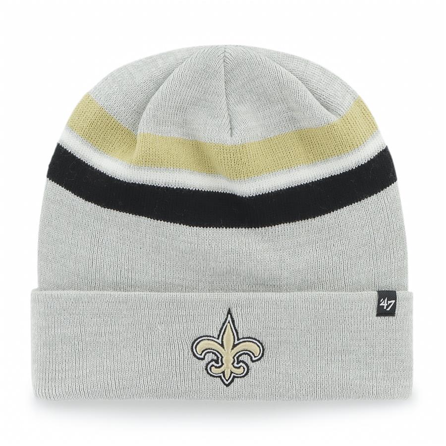 New Orleans Saints '47 Monhegan Cuffed Knit Hat - Gray