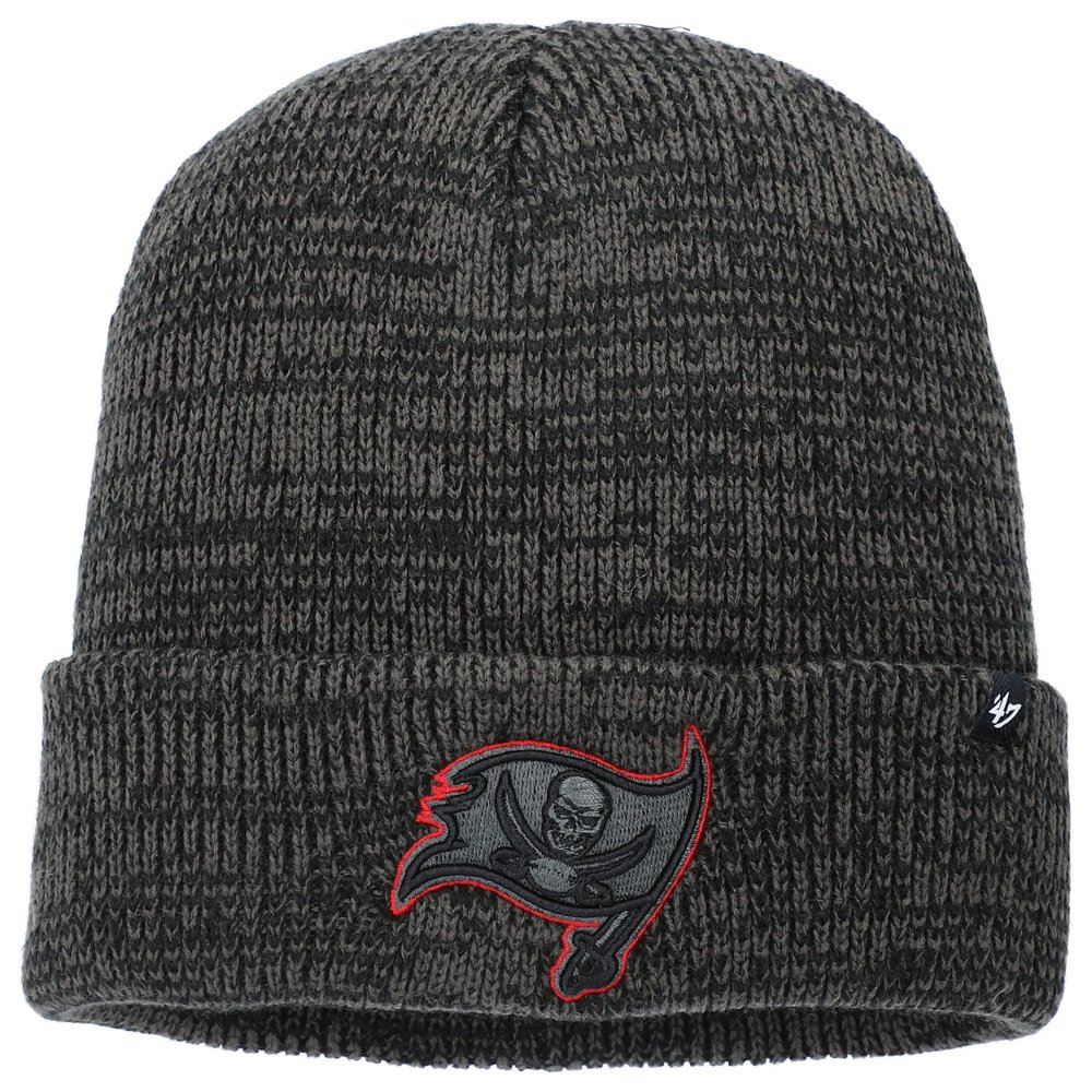 Tampa Bay Buccaneers '47 Brain Freeze Tonal Cuffed Knit Hat - Heathered Charcoal