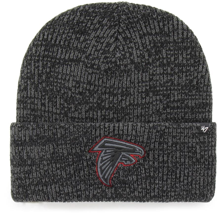 Atlanta Falcons '47 Brain Freeze Tonal Cuffed Knit Hat - Heathered Charcoal