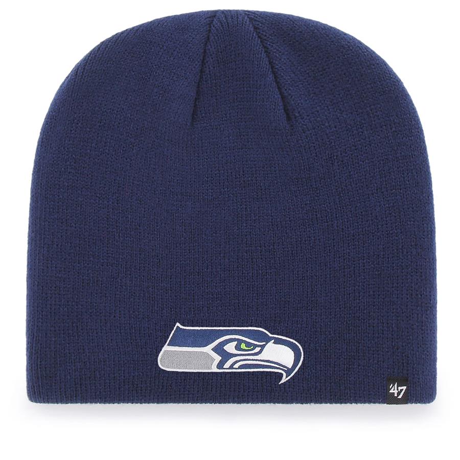 Seattle Seahawks '47 Primary Logo Knit Beanie - Navy