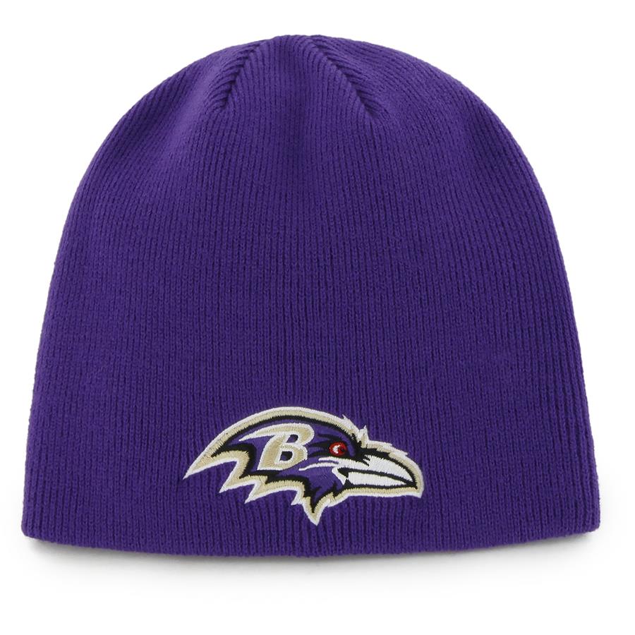 Baltimore Ravens '47 Secondary Logo Knit Beanie - Purple