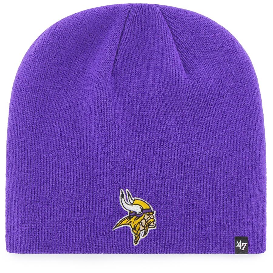 Minnesota Vikings '47 Secondary Logo Knit Beanie - Purple