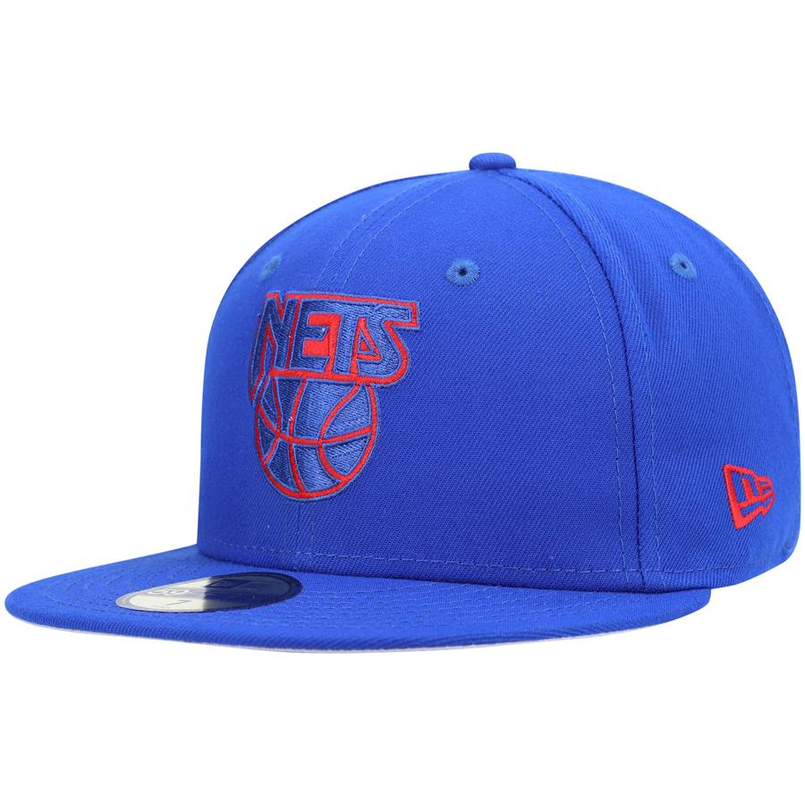 Brooklyn Nets New Era Hardwood Classics 59FIFTY Fitted Hat - Blue