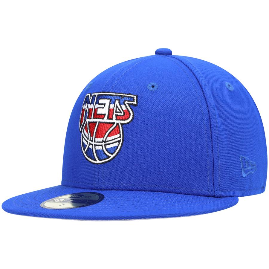 Brooklyn Nets New Era Hardwood Classics 59FIFTY Fitted Hat - Blue
