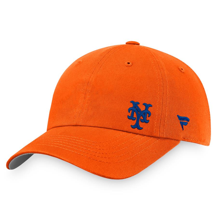 New York Mets Fanatics Branded Women's Iconic Adjustable Hat - Orange