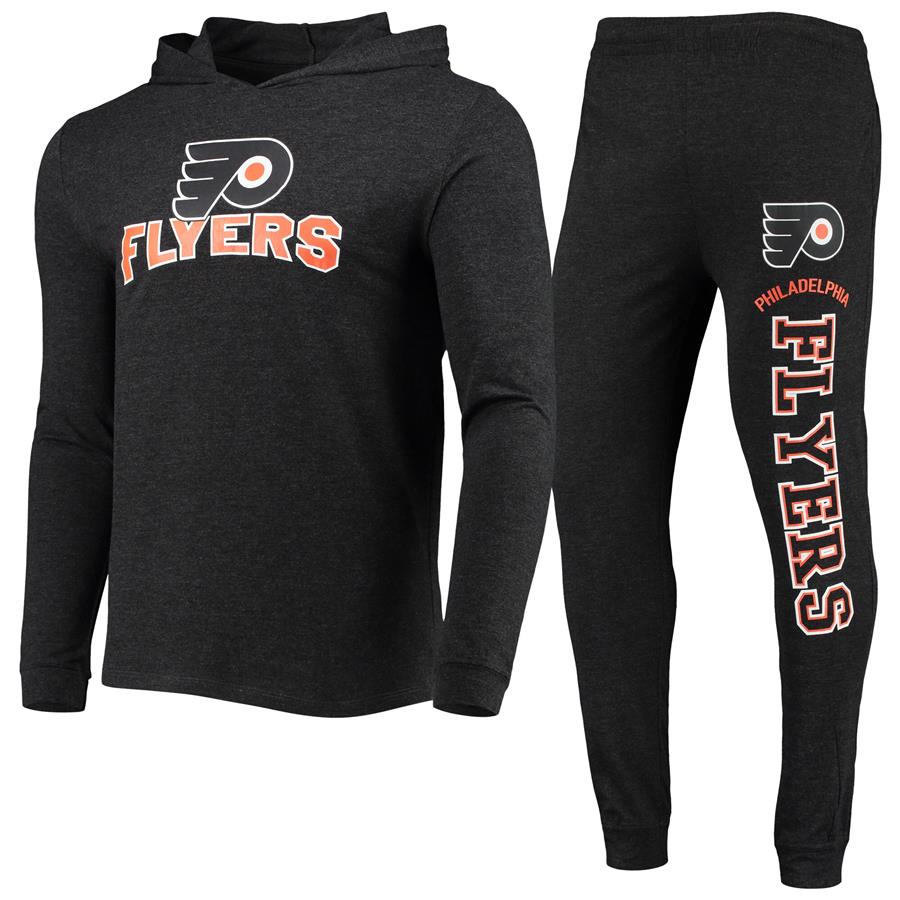 Philadelphia Flyers Concepts Sport Meter Jogger Set - Black