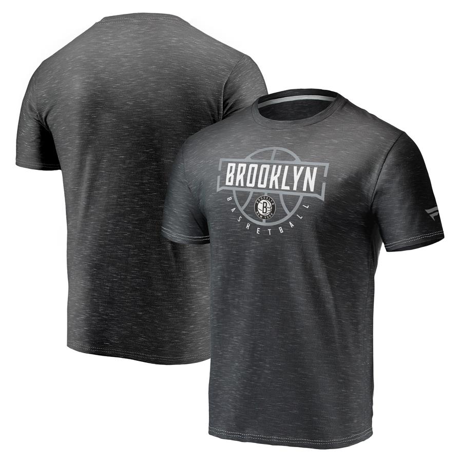 Brooklyn Nets Fanatics Branded Give-N-Go T-Shirt - Charcoal