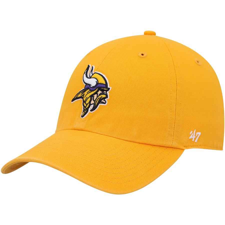 Minnesota Vikings '47 Clean Up Alternate Adjustable Hat - Gold