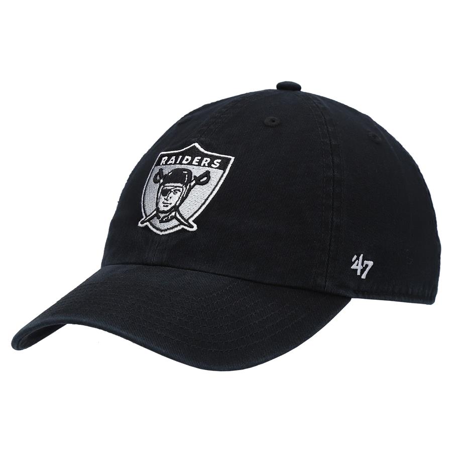 Las Vegas Raiders '47 Clean Up Legacy Adjustable Hat - Black