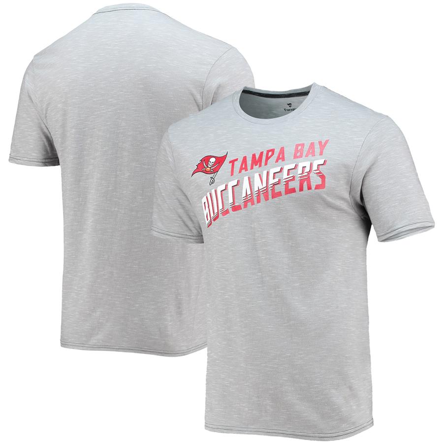 Tampa Bay Buccaneers Fanatics Branded Stealth Transition Space-Dye T-Shirt - Gray