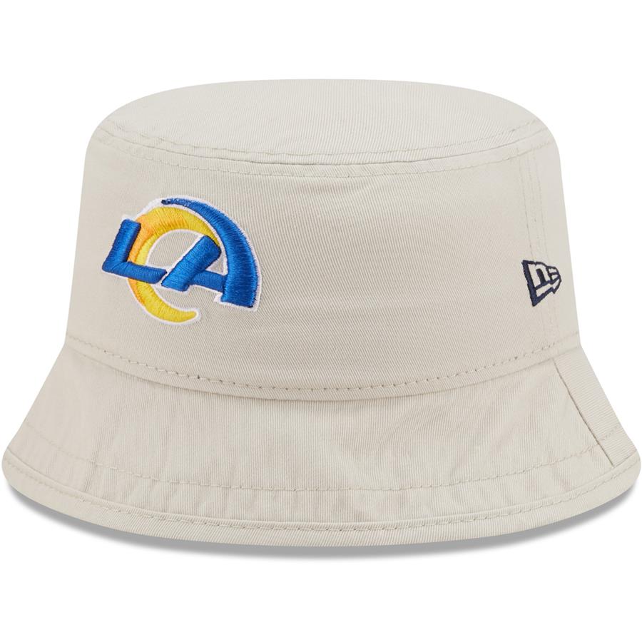 Los Angeles Rams New Era Women's Blossom Bucket Hat - Cream