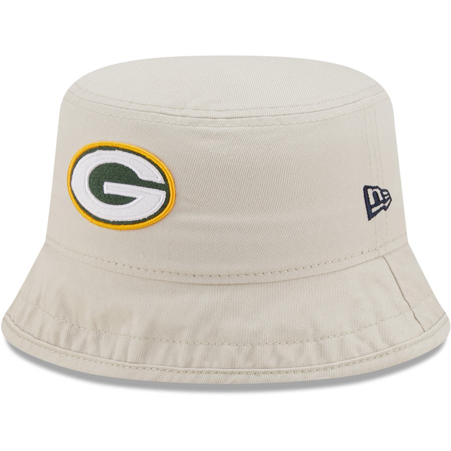 Green Bay Packers New Era Women's Blossom Bucket Hat - Cream