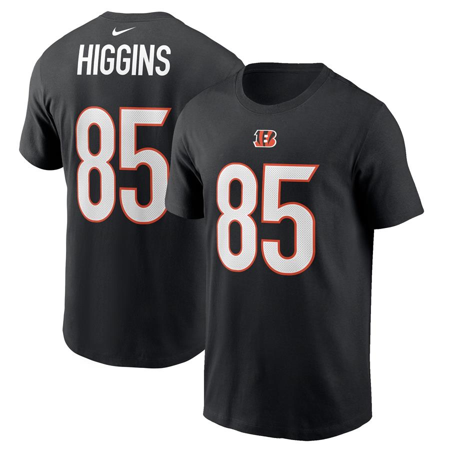 Tee Higgins Cincinnati Bengals Nike Player Name & Number T-Shirt - Black