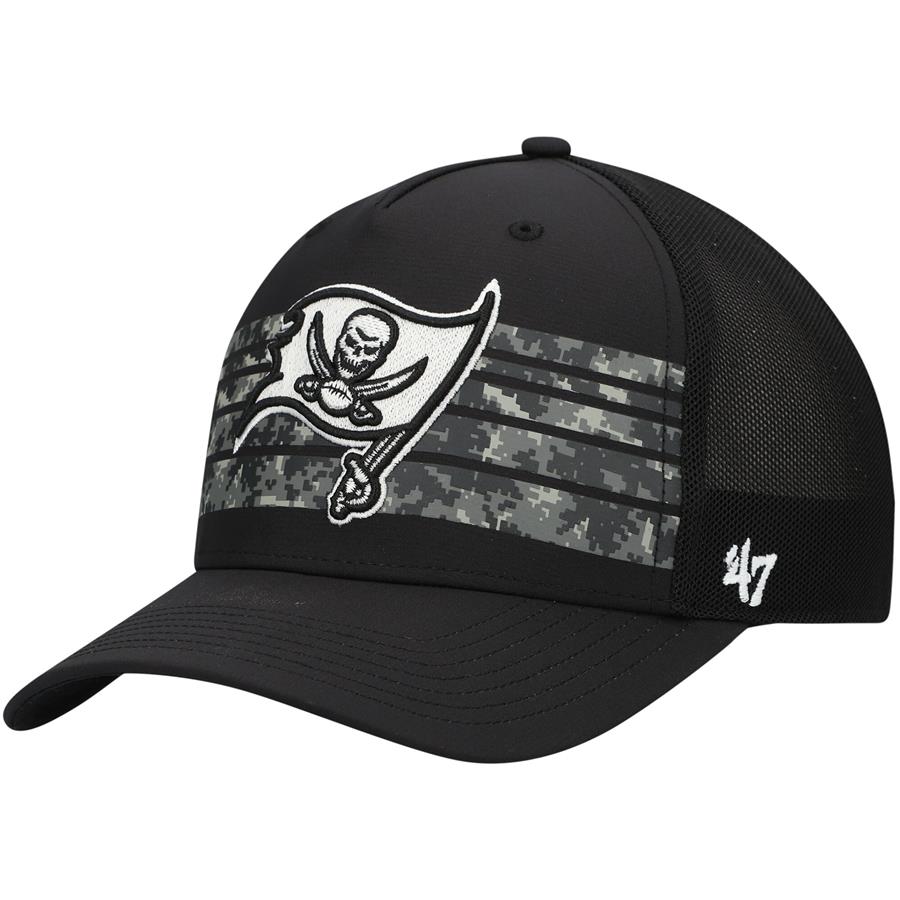 Tampa Bay Buccaneers '47 Gaven MVP Trucker Snapback Hat - Black